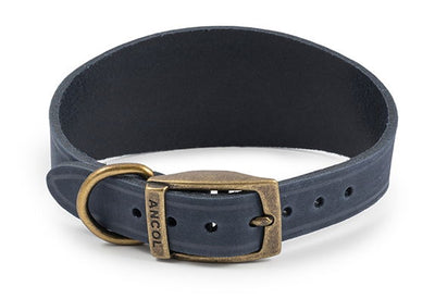 Ancol Timberwolf Greyhound Collar Blue 34-43cm